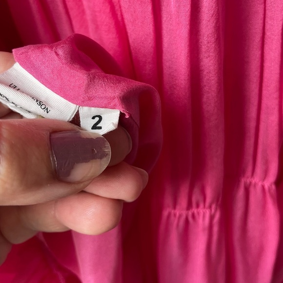 Ulla Johnson Silk Emmeline Pleated Minidress Size 2 - Picture 8 of 10